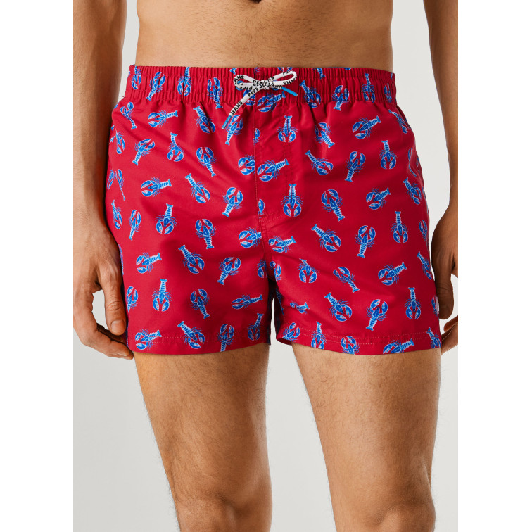 slip de bain homme  pepe jeans funky lobster swimshort