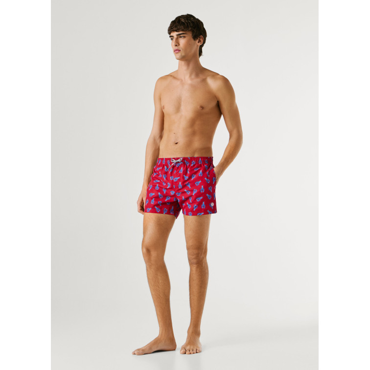 slip de bain homme  pepe jeans funky lobster swimshort