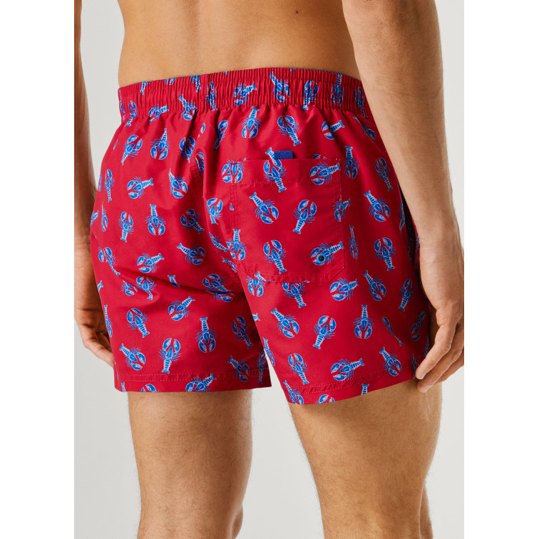 slip de bain homme  pepe jeans funky lobster swimshort