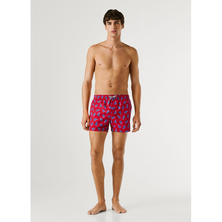 slip de bain homme  pepe jeans funky lobster swimshort