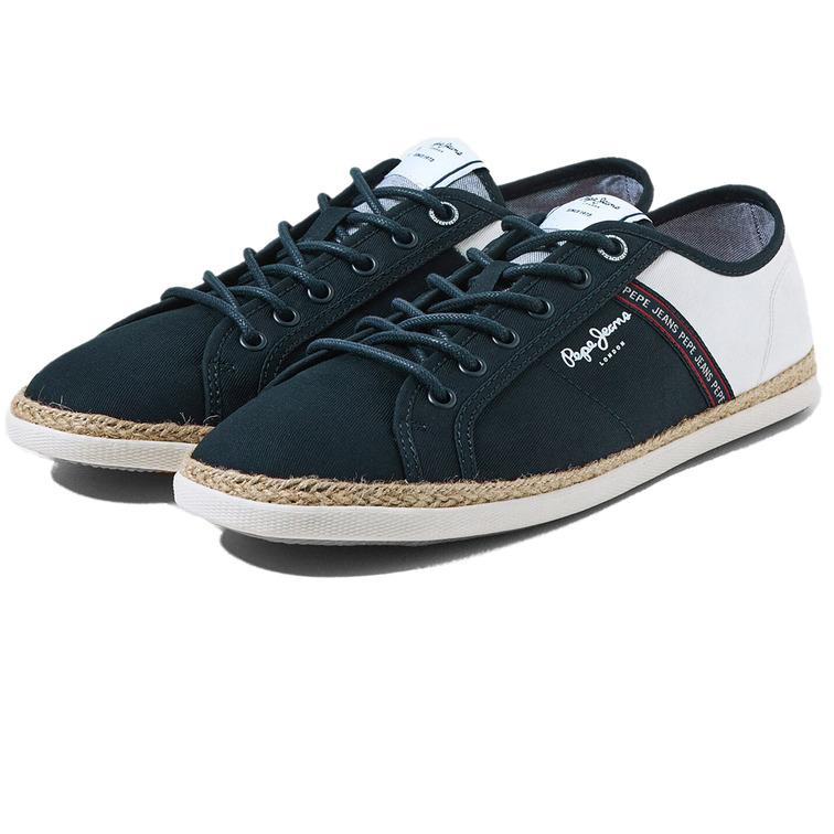 sneakers en toile homme pepe jeans maui