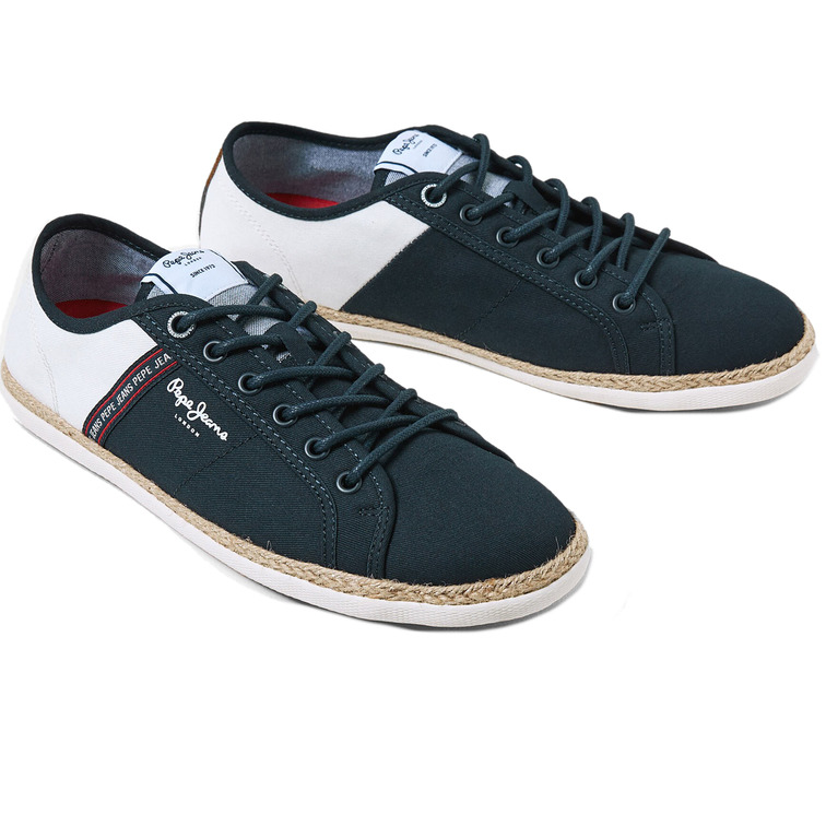 sneakers en toile homme pepe jeans maui