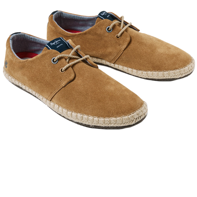 espadrilles en daim homme pepe jeans tourist