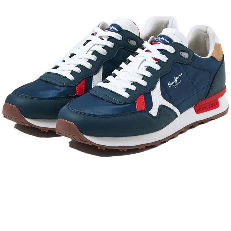 sneakers rétro homme pepe jeans britt man