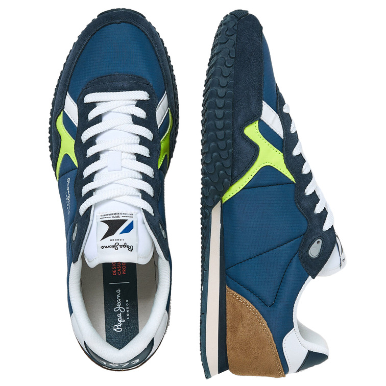 sneakers rétro homme pepe jeans holland