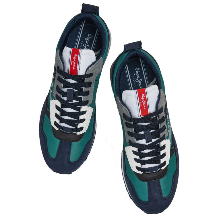 chaussure homme  pepe jeans foster man flag