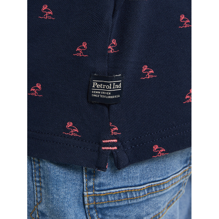 pôle garçon  petrol industries boys pôle short sleeve