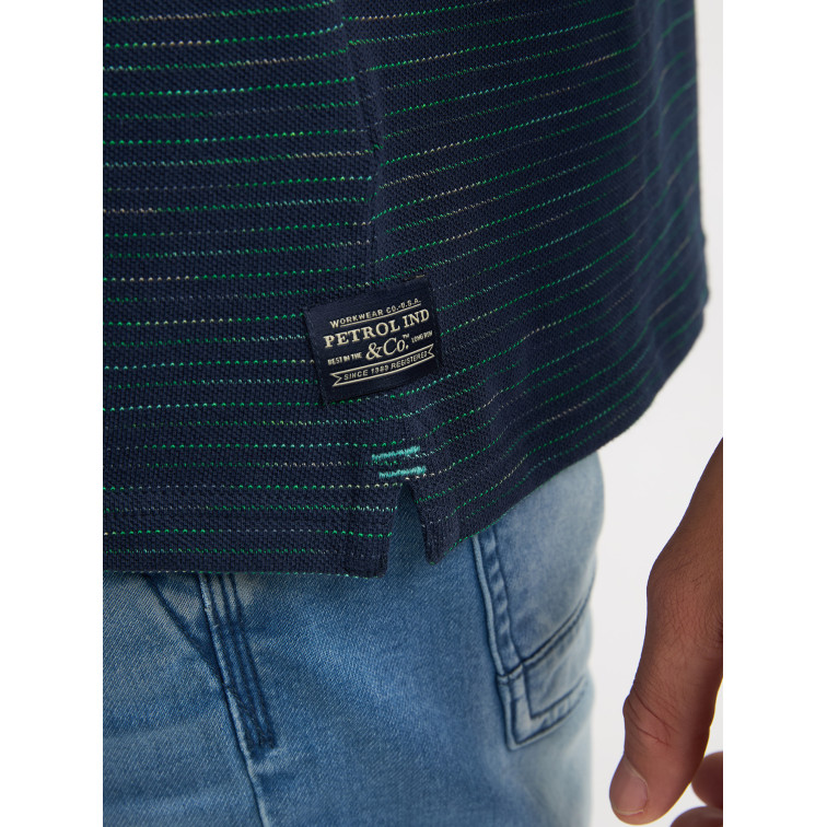pôle homme  petrol industries men pôle short sleeve