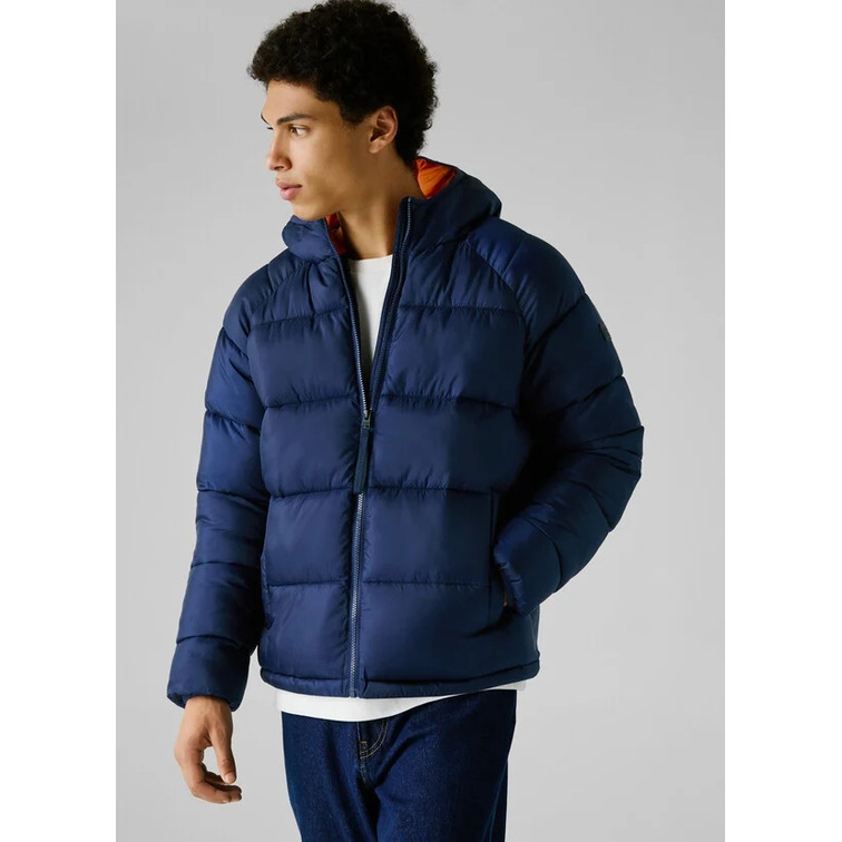 cazadora homme  pepe jeans micro ripstop puffer