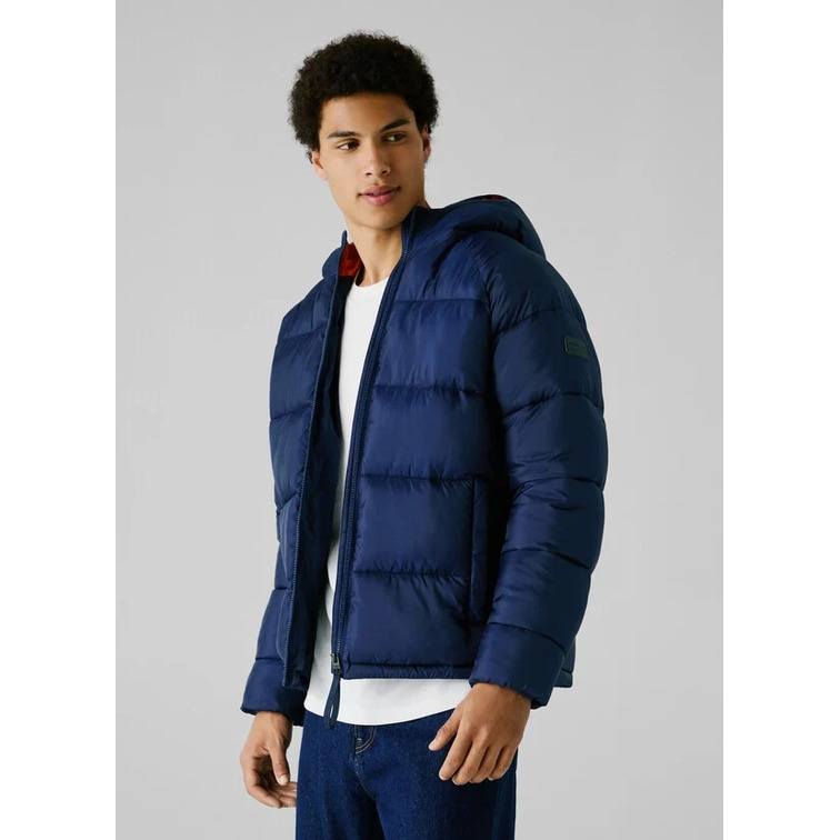 cazadora homme  pepe jeans micro ripstop puffer
