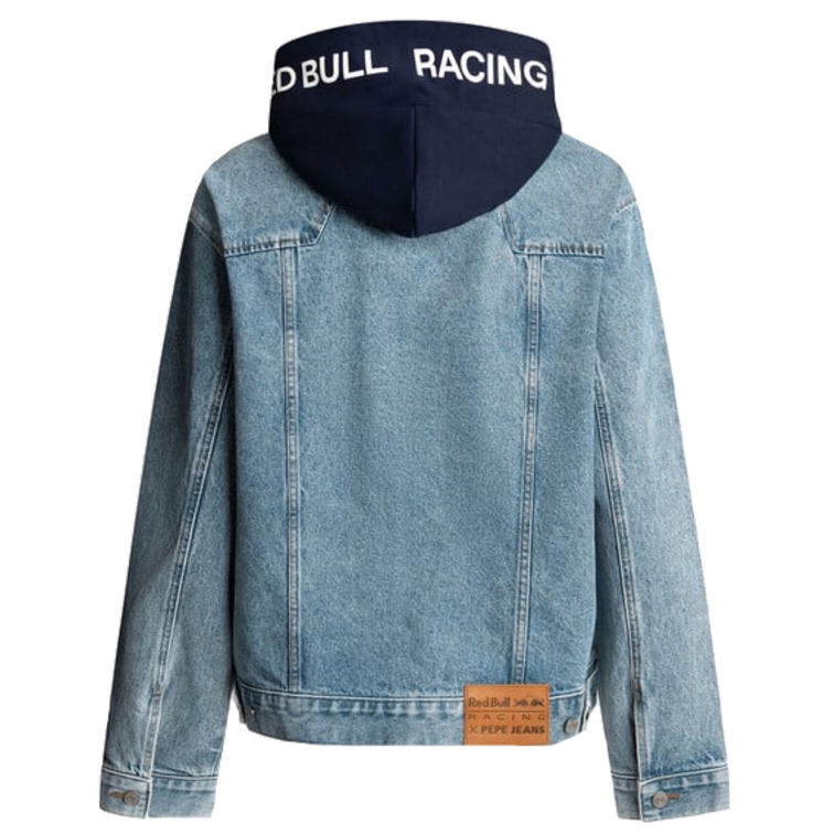 cazadora homme  pepe jeans hooded denim jacket