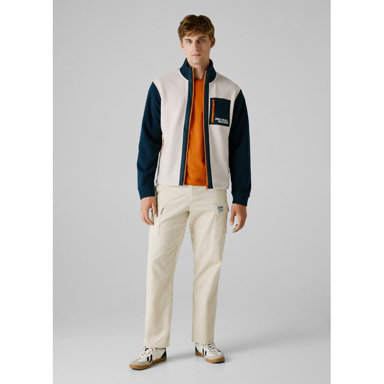 cazadora homme  pepe jeans colour block fleece