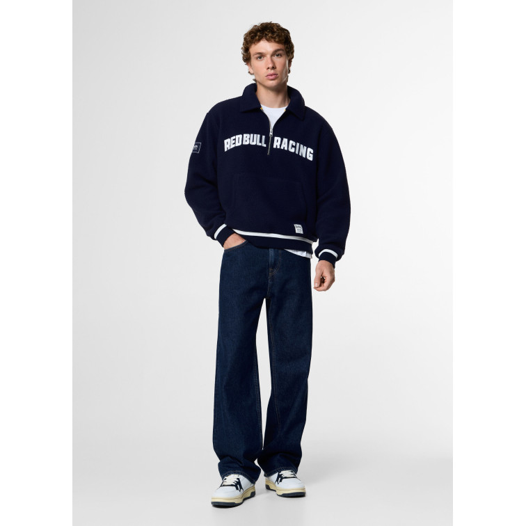 cazadora homme  pepe jeans half zip fleece