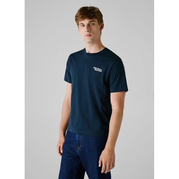 t-shirt homme  pepe jeans reflect logo tee