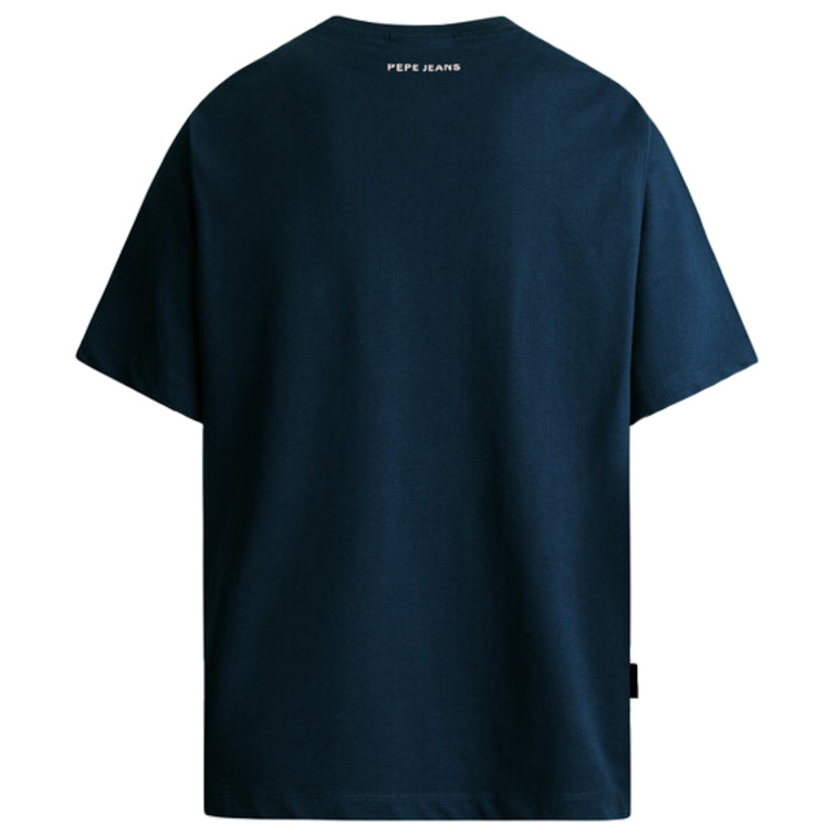 t-shirt homme  pepe jeans reflect logo tee