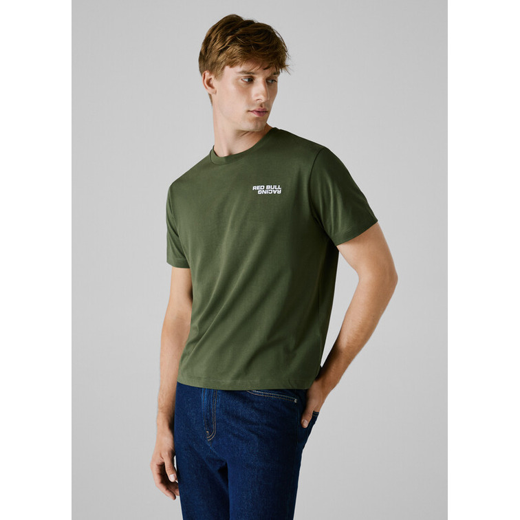 t-shirt homme  pepe jeans reflect logo tee