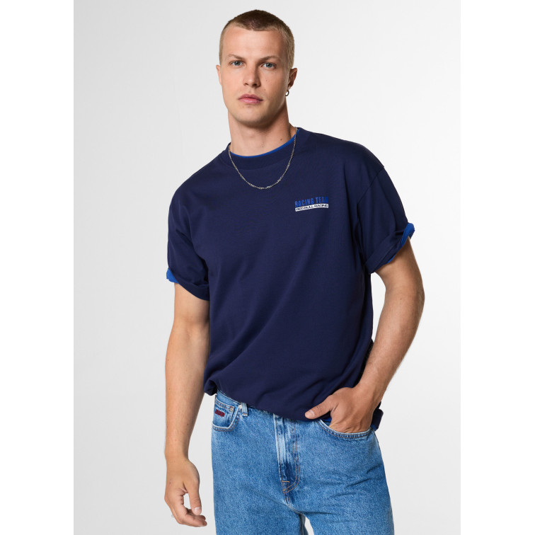 t-shirt homme  pepe jeans racing car tee
