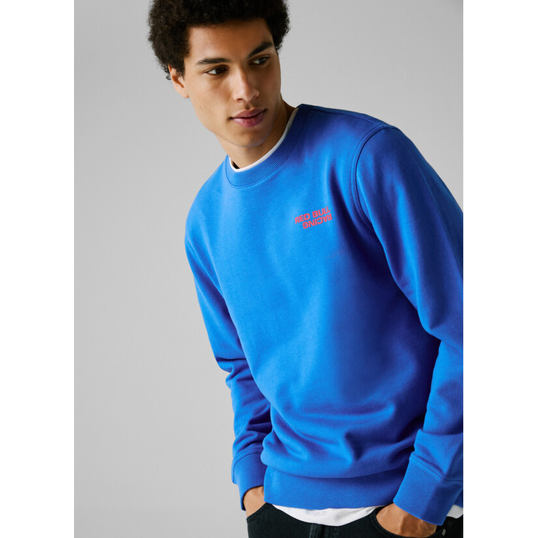 sweat-shirt homme  pepe jeans reflect logo crew