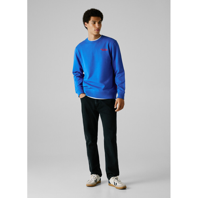 sweat-shirt homme  pepe jeans reflect logo crew