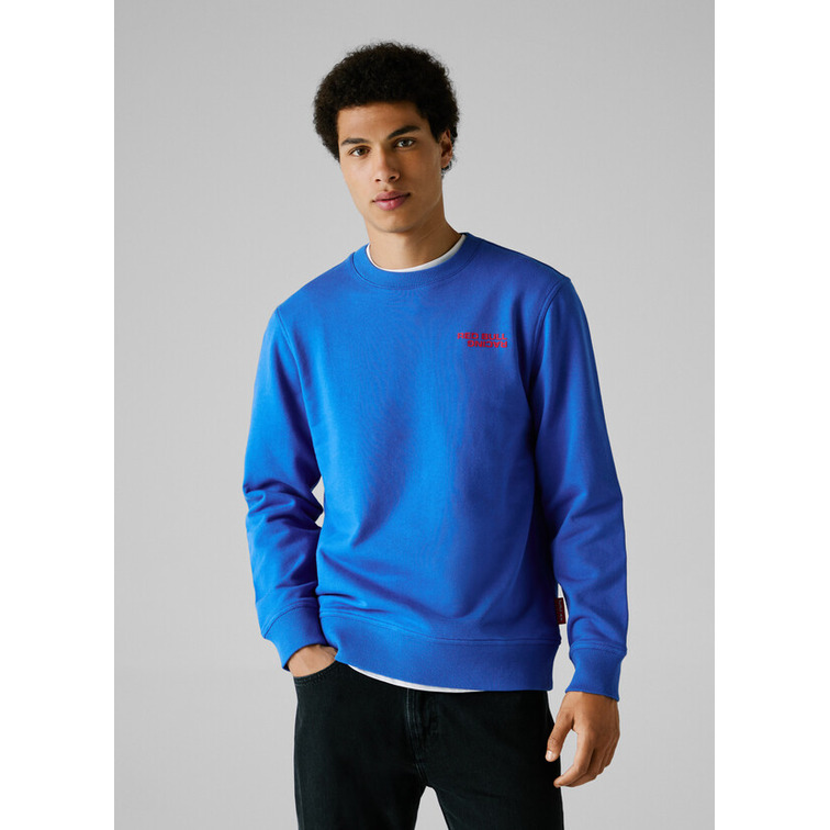 sweat-shirt homme  pepe jeans reflect logo crew