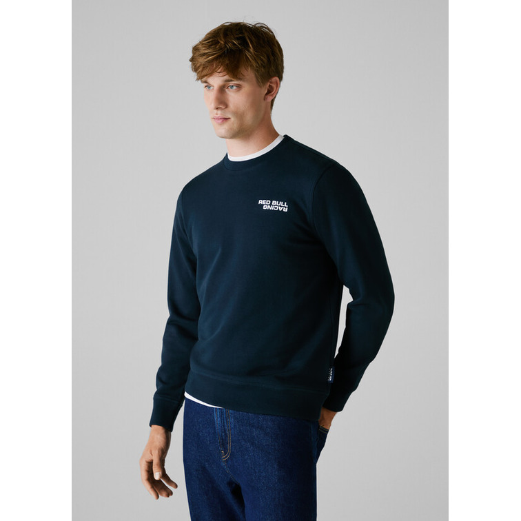 sweat-shirt homme  pepe jeans reflect logo crew