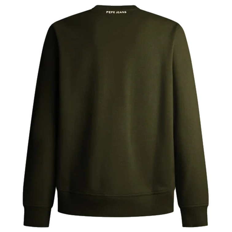 sweat-shirt homme  pepe jeans reflect logo crew