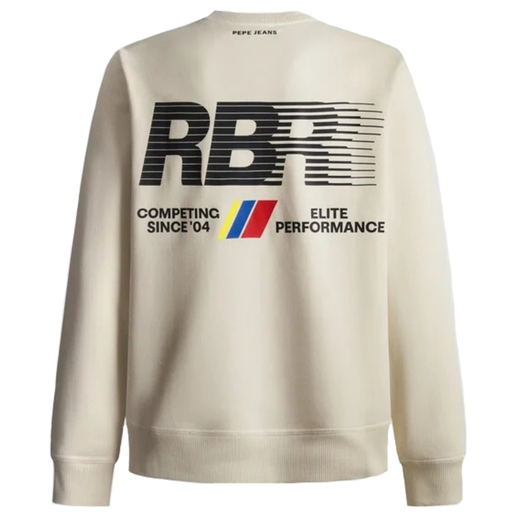 sweat-shirt homme  pepe jeans rbr motion logo crew