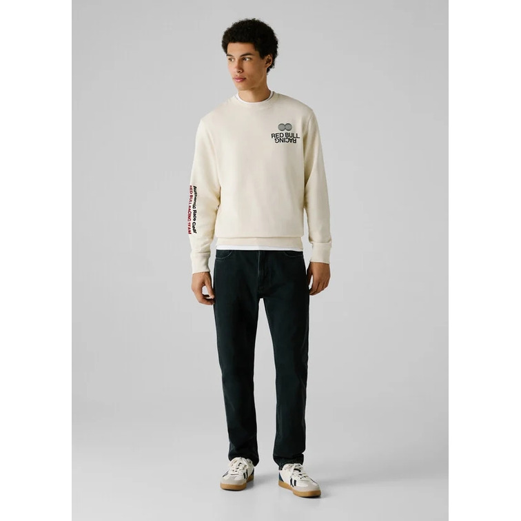 sweat-shirt homme  pepe jeans rbr motion logo crew