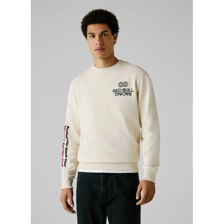 sweat-shirt homme  pepe jeans rbr motion logo crew