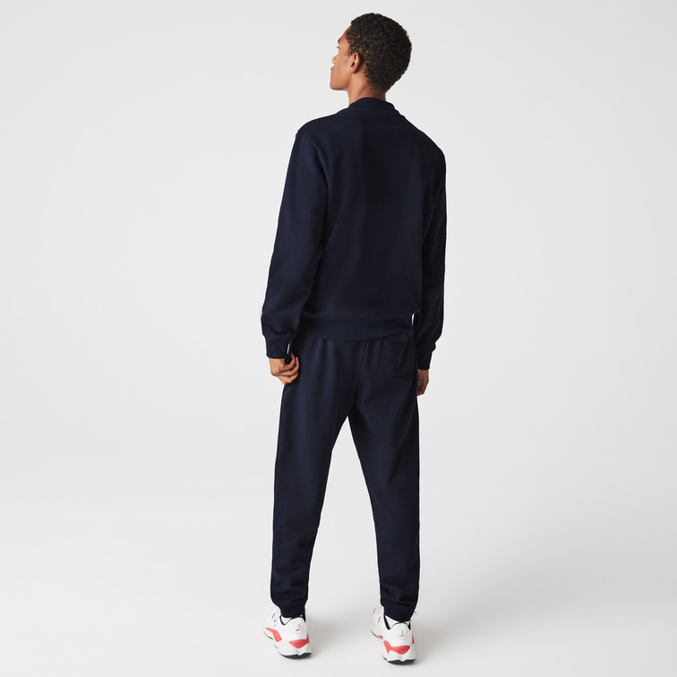 sweatshirt à col rond homme lacoste