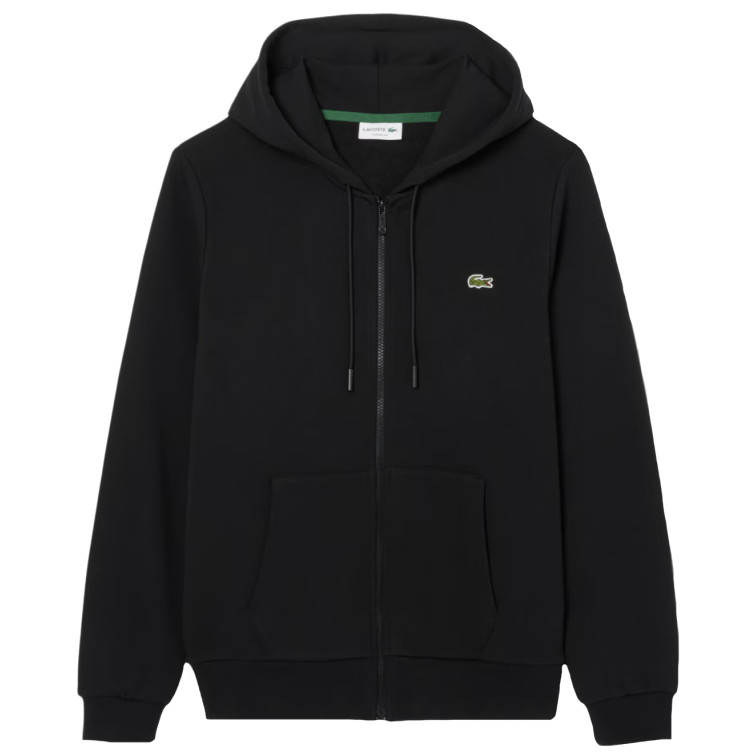 sweat-shirt homme  lacoste sweatshirt a capuche zip homme