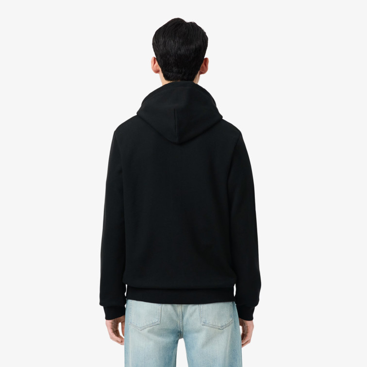 sweat-shirt homme  lacoste sweatshirt a capuche zip homme