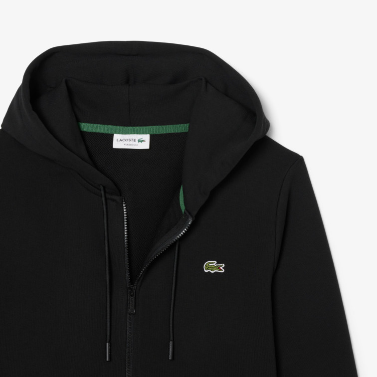 sweat-shirt homme  lacoste sweatshirt a capuche zip homme