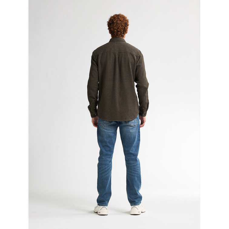 chemise homme  petrol industries men shirt long sleeve uni