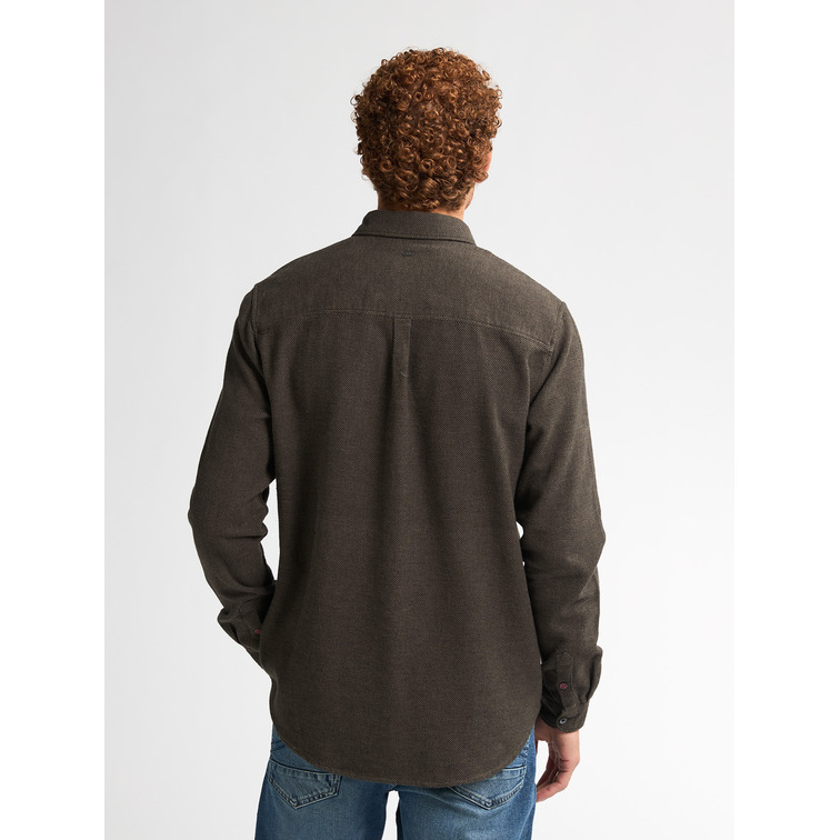 chemise homme  petrol industries men shirt long sleeve uni