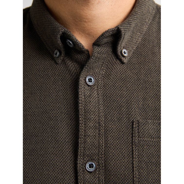 chemise homme  petrol industries men shirt long sleeve uni