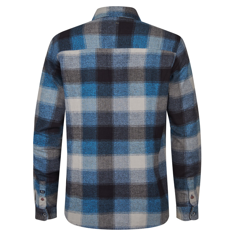 chemise homme  petrol industries men shirt long sleeve check