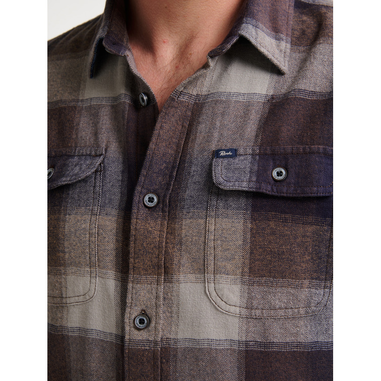 chemise homme  petrol industries men shirt long sleeve check