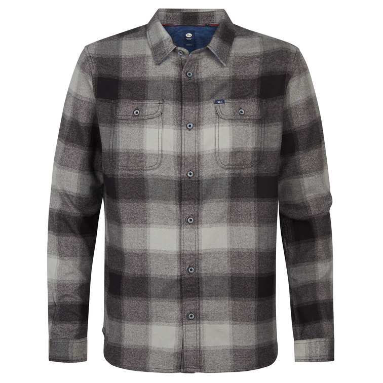 chemise homme  petrol industries men shirt long sleeve check