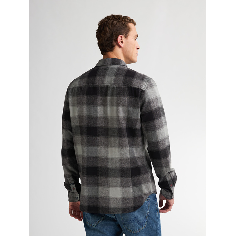 chemise homme  petrol industries men shirt long sleeve check