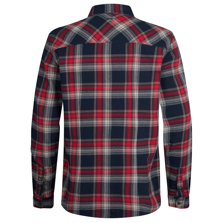 chemise homme  petrol industries men shirt long sleeve check