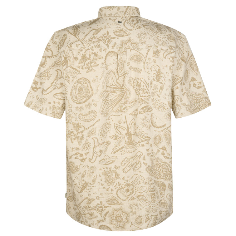 chemise homme  petrol industries men shirt short sleeve aop