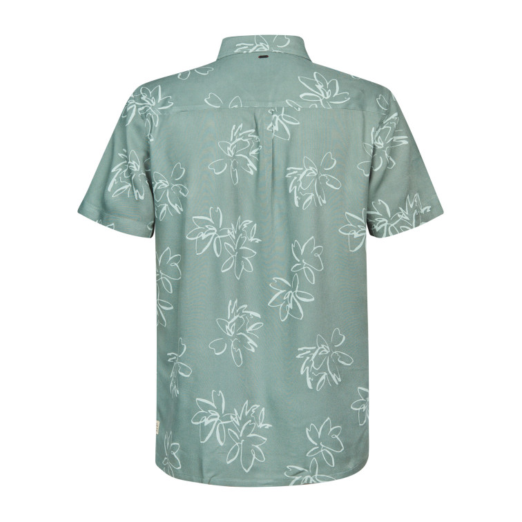 chemise homme  petrol industries men shirt short sleeve aop