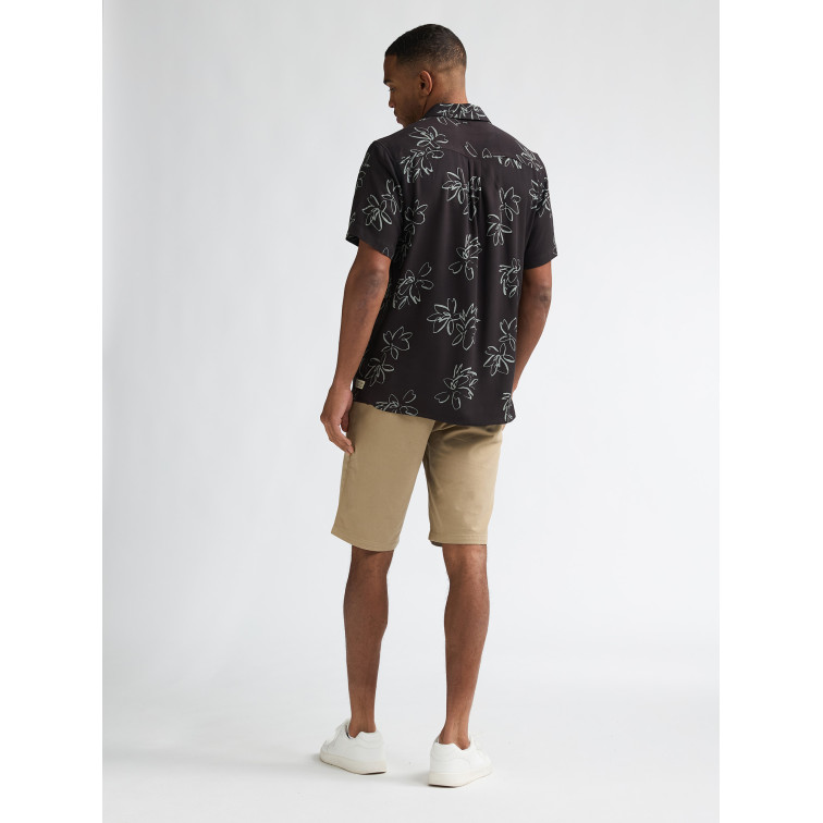 chemise homme  petrol industries men shirt short sleeve aop