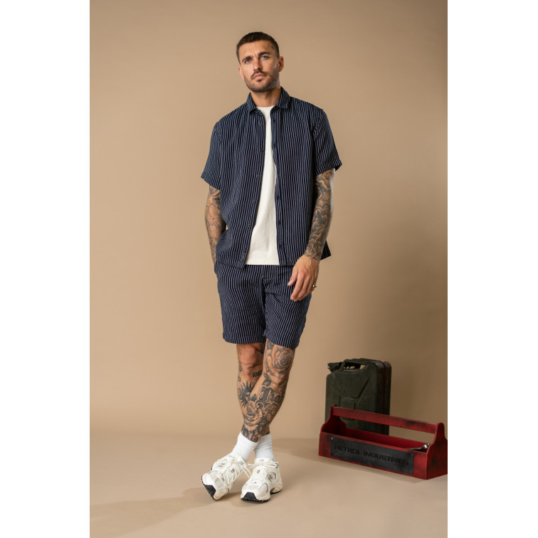 chemise homme  petrol industries men shirt short sleeve uni