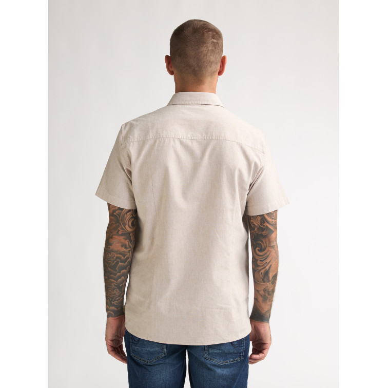 chemise homme  petrol industries men shirt short sleeve uni