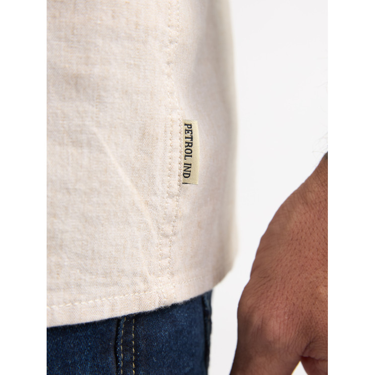 chemise homme  petrol industries men shirt short sleeve uni
