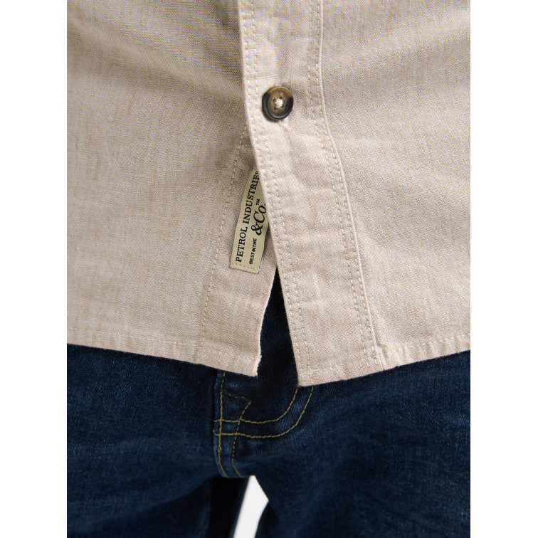 chemise homme  petrol industries men shirt short sleeve uni