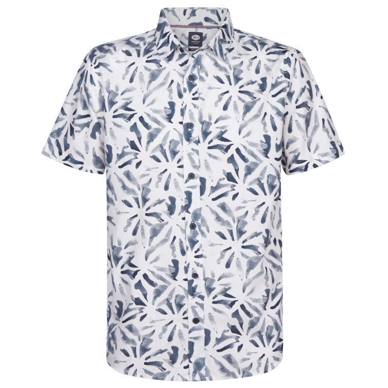 chemise homme  petrol industries men shirt short sleeve aop