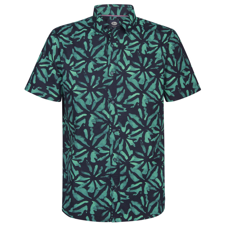 chemise homme  petrol industries men shirt short sleeve aop